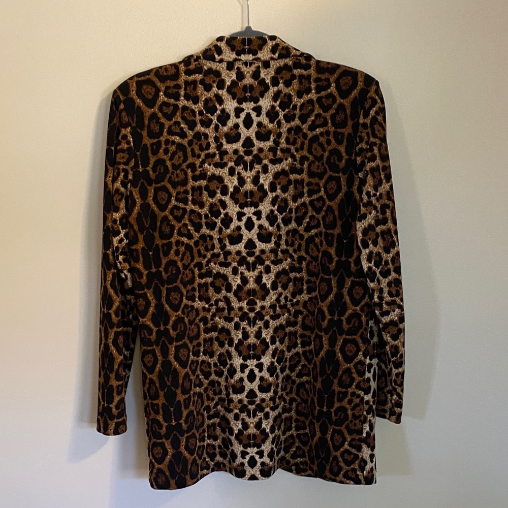 Veronica M Leopard Print Blazer - Picture 4 of 5